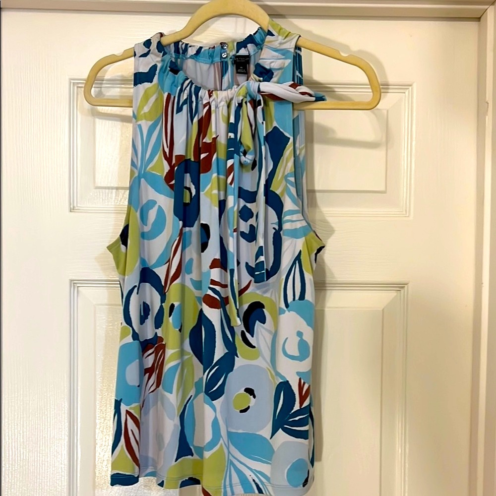 Floral Sleeveless Top - Multicolor